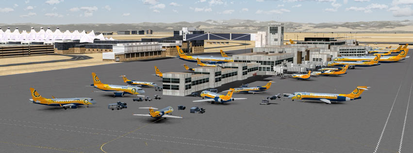 Virtual Airline Denver hub